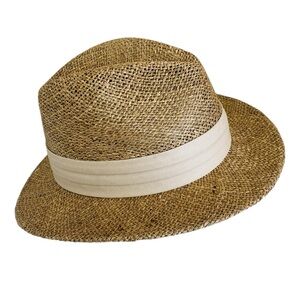 Saint Martin 100% Seagrass Safari/Fedora Hat Size XL